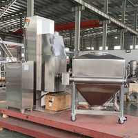 Mezcladora de Gránulos para Contenedores IBC de Acero Inoxidable de Grado Alimenticio