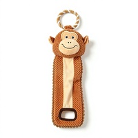 Jouet interactif sonore pour chiots, série de jeu de la force de la traction, en peluche réaliste en forme d'animal, pour animaux de compagnie transfrontaliers