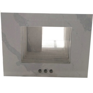Solid Surface Countertops Granite Quartz <strong>Kitchen</strong> Countertop Stone <strong>Island</strong> Custom Cut Vanity Marble <strong>Table</strong> Top - Product Image 3
