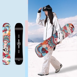 Tabla de Snowboard Profesional con Núcleo de Álamo, Diseño Asimétrico, Flexión Receptiva, Estabilidad para Carving, All Mountain, Freeride, Invierno - Product Image 2