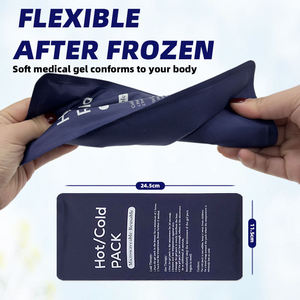 Compresa de Gel Frío/Calor Reutilizable, Resistente a Fugas, con Correa de Nylon Ajustable <span class=keywords><strong>para</strong></span> la Espalda Baja, Cintura, Abdomen, Cadera, Entrenamiento en el Gimnasio, Recuperación Muscular - Product Image 4