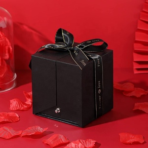 Ý Tưởng Sản Phẩm Mới 2024 Cửa Đôi Rose Flower Rose Hộp Quà Tặng Cho Ngày Valentine - Product Image 4