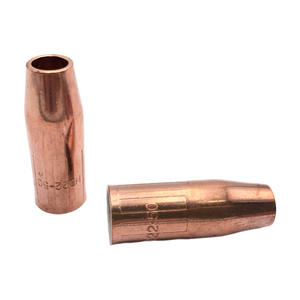 Boquilla <span class=keywords><strong>de</strong></span> <span class=keywords><strong>soldadura</strong></span> MIG TWECO HD22 50 <span class=keywords><strong>de</strong></span> cobre con orificio <span class=keywords><strong>de</strong></span> 1/2 pulgada, tipo slip-on, para Tweco 2 Spray Master <span class=keywords><strong>de</strong></span> 250A - Product Image 2
