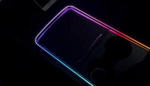 Kit de luces ambientales para Tesla Model 3 <span class=keywords><strong>2021</strong></span>-2024, control múltiple, RGB ajustable, 26 luces LED, 12V 5W, decoración interior para coche - Product Image 1