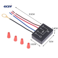Module de commande de variateur de luminosité pour lampe de table à interrupteur tactile AC110-230V, interrupteur tactile compatible avec les lampes à incandescence et les appliques LED