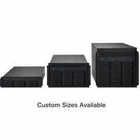 Boîtier de serveur IA TZR pour cluster de supercalcul, montable en rack, avec refroidissement modulaire, châssis GPU haute densité, fabrication sur mesure en tôle, OEM