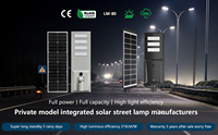 Lampe solaire LED extérieure JEHON 40W-120W avec garantie de 5 ans, étanche IP65, lumière du jour 6000K, MPPT, pour parcs à thème, routes et jardins