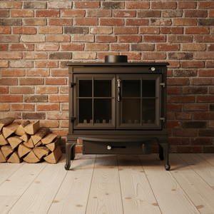 Estufa de Leña Portátil para Acampar al Aire Libre, con Chimenea, para Tiendas de Campaña - Product Image 1