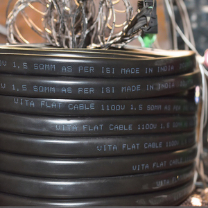 Fil rond isolé par PVC de capacité élevée pour la distribution d'énergie de basse tension dans des applications industrielles, commerciales et résistantes - Product Image 1