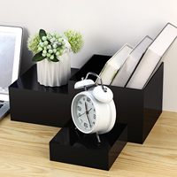 Rehausseurs de buffet en acrylique, boîtes en acrylique pour l'affichage, présentoirs en cube, présentoirs en acrylique carrés, base de présentation en cube