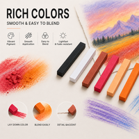 Kit de Dessin Artistique Professionnel – Ensemble de Crayons et Fournitures d'Artiste – Crayons HB et Fusain pour Croquis – Kit de Dessin LT73409