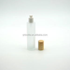 Bouteilles de brouillard en verre de cylindre de luxe pour ampoule d'attar d'huile essentielle de sérum de tequila avec pompe de distributeur de parfum <span class=keywords><strong>Seru</strong></span> - Product Image 2