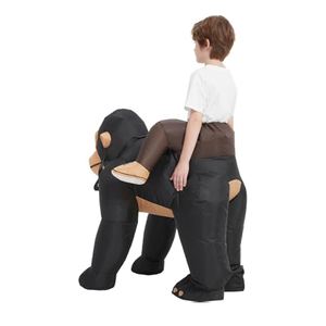 Disfraz Inflable de Gorila Divertido para Niños, Traje Inflable para Montar, Disfraces de Halloween - Product Image 3