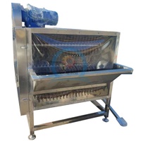 Machine à plumer les poulets automatique, équipement commercial de déplumage de volailles, machine à plumer haute efficacité