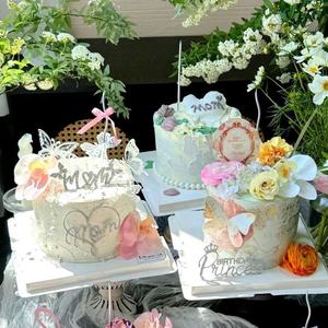 Decoración para Pastel del Día <span class=keywords><strong>de</strong></span> la Madre, Mariposa con Diamantes, Adorno para Pastel <span class=keywords><strong>de</strong></span> Mamá, Decoración para Pastel <span class=keywords><strong>de</strong></span> Madres - Product Image 2