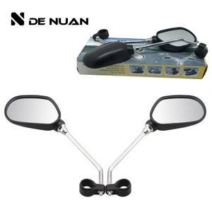 Rétroviseur de vélo, miroir de sécurité pour VTT et voiture électrique, en ABS, lentille convexe, réflexion plane - Product Image 3