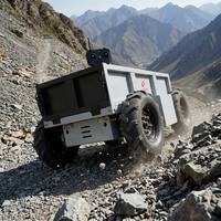 Véhicule de transport tout-terrain télécommandé sans fil 2,4 GHz, mini-ATV électrique 4x4, remorque benne basculante