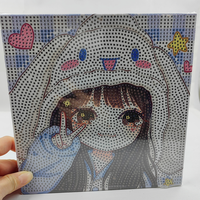 Motif personnalisé Kits complets de perçage Dessin animé pour enfants DIY 5D Art Peinture au diamant