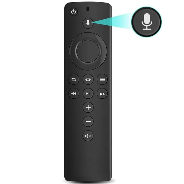 Voice Remote (2rd Gen) with Voice Function Fit for AMZ Smart TVs 4K/Lite/Cube/4K Max Stick,And Fit for Smart TVs Cube