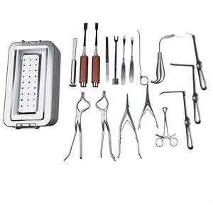 Juego de Instrumentos Quirúrgicos Maxilofaciales Manuales de Acero Inoxidable de Primera Calidad, 22 Piezas, Certificado CE, para Procedimientos Orales y Faciales - Product Image 1