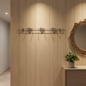 Perchero Metálico ZAA AE-0037-8 47x5.5cm Gancho Elegante Clásico y Duradero - Product Image 2