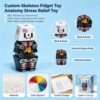 Gaming Keyboard Artisan Keycap ABS UV 3DPrinted Cartoon Gothic Aesthetic Style Fidget Toy Replaceable Key Cap Stress Relief Gift