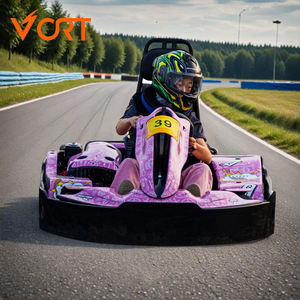 Vortkart Kart à haut rendement commercial Kart de location GX270 Moteur de course à essence Go Kart 80 km/h pour adulte Karting alimenté au gaz pour piste extérieure - Product Image 1