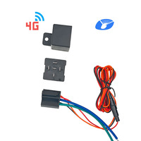 Dispositivo Rastreador de Motocicletas con Encendido/Apagado del Motor, Venta al por Mayor, Rastreador GPS 4G LTE LK720 para Vehículos, Rastreador GPS con Relé CJ720