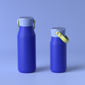 Stainless Steel <b>Thermos</b> Cup 304 With Detachable Handle For Outdoor Travel Use - Product Image 1