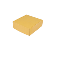 Boîtes d'emballage en papier kraft ondulé recyclables personnalisées en gros boîtes aux lettres de reconditionnement pliables et prêtes à être livrées