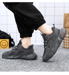 Zapatillas Deportivas de Malla Transpirable con Cordones para Hombre, Otoño, Suela Gruesa, Casuales, Resistentes a las Manchas, Estilo Joker Torre - Product Image 2