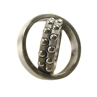 Roulements à billes miniatures à alignement automatique à double rangée en acier chromé 1200 2RS Seals 10x30x9mm Précision P4 pour moteurs de moto BMT 1200