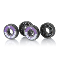 Roulements hybrides 608 627 Si3N4 de haute précision 22MM, en acier chromé, lavables, 6 ou 7 billes, neufs, noirs, modèle 2026