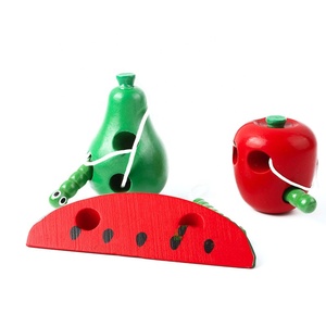 Montessori giocattoli educativi in legno per bambini <span class=keywords><strong>1</strong></span> 2 3 anni giocattoli per bambini bambini 3D puzzle in legno apprendimento precoce <span class=keywords><strong>giochi</strong></span> per bambini giocattoli regalo - Product Image 2