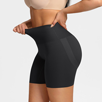 Waistdear Shorty Sculptant Sans Couture pour Femme, Effet Ventre Plat et Remonte-Fesses, Taille Mi-Haute, Entrejambe Antidérapant