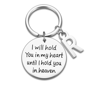 Portachiavi per il giorno della memoria regali ti presterei nel mio cuore fino a quando ti stringi In cielo Bereavement corazza il dolore regalo per mamma e papà - Product Image 5