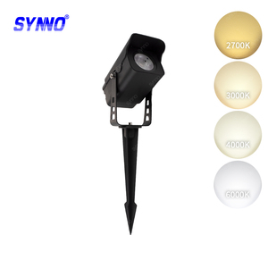 12 Wát ngoài trời <span class=keywords><strong>LED</strong></span> Flood Lights với Spiked đứng chèn vào mặt đất không thấm nước <span class=keywords><strong>IP65</strong></span> 110V 220V cho công viên vườn cảnh quan - Product Image 1