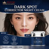 Crème Correctrice Anti-Taches Acides Adeus pour Peaux à Tendance Acnéique Visage Corps Blanchissante Utilisation Nocturne Aisselles Maillot de bain Genoux Coudes Personnalisable