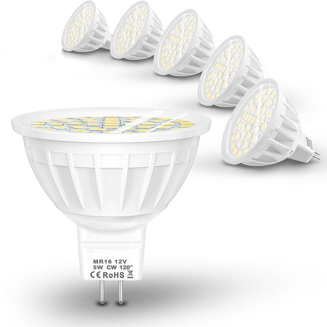 3000K 4000K 6000K Mini Led Spotlight Modern Ceiling Downlight Mr16 5W 12V Led Sopt Light Bulb