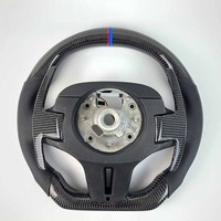 Volant sport en cuir et fibre de carbone avec LED, en promotion, pour BMW Série 3 G20 G30 G21 G22 G23 320i 325i 330i 2019 2020 2023