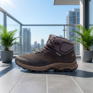 Botas de Senderismo Impermeables para Hombre ELKLAND, Punta Redonda, Suela de Goma, Entresuela de EVA, para Todas las Estaciones, Zapatos de Trekking para Exteriores - Product Image 4