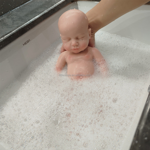 <span class=keywords><strong>Loulou</strong></span> ตุ๊กตาทารกแรกเกิดขนาด13นิ้วทำจากซิลิโคนแพลตตินัมพิมพ์ลายทั้งตัวแล้วของขวัญสำหรับทารกแรกเกิด - Product Image 2