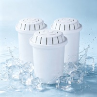 Filtre à eau en carbone actif multicouche à 4 étapes pour une élimination efficace des PFAS, sans outil, compatible avec d'autres pichets à eau