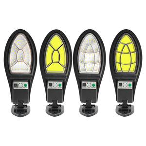 New năng lượng mặt trời Vườn ánh sáng cảm biến chuyển động ánh sáng cho Road & COURTYARD tích hợp không thấm nước COB năng lượng mặt trời ngoài trời ánh sáng đường phố - Product Image 5