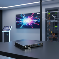 RK3568 RK3588 RK3566 Mini PC con 128G EMMC SSD Nuevo procesador de 4 núcleos para Pizarra Interactiva y pantalla publicitaria