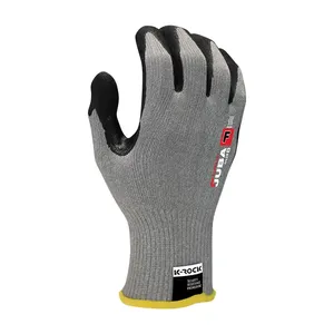 Guanto da rock Juba 4428 0 6 XS K, Grigio/Nero - Product Image 1