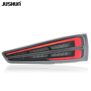 Feu arrière JUSHUN pour <span class=keywords><strong>Audi</strong></span> <span class=keywords><strong>Q3</strong></span> 2013-2018 modifié LED feu arrière Streamer clignotants système de feux de freinage - Product Image 4
