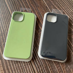 Pour <span class=keywords><strong>iPhone</strong></span> Apple 16 étui en TPU Logo personnalisé couverture en Silicone liquide coque arrière en silicone microfibre pour <span class=keywords><strong>iPhone</strong></span> 16 15 14 13 12 - Product Image 5