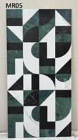 Carreaux Artistiques en Céramique Satinée 60x120cm avec Finition Mate R10 Antidérapants et Antibactériens pour Salles de Bain et Salons