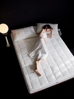 Matelas Bébé LIIESEN Doux et Sain Classe A, Pliable, Matelassé, Antibactérien, Anti-acariens, Ajustable pour Lit Simple/Double, Toutes Saisons
